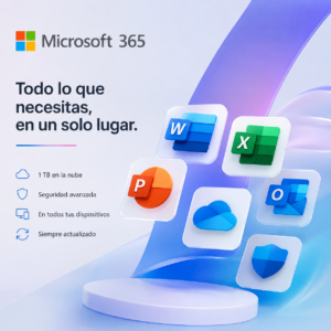 Microsoft 365 Compartido – 12 Meses