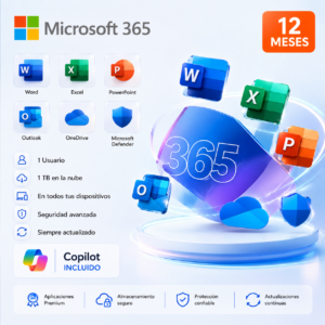 Microsoft 365 Personal (Codigo de activacion)